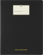 Zeszyt Moleskine Student Cahier XXL (21.6X27.9 cm) w Linie Czarny (Moleskine Student XXL Ruled Black Soft Cover) - 8056999276867
